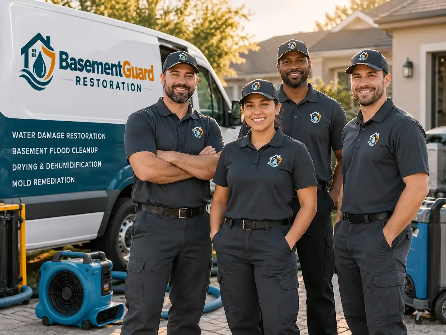 Basement Water Damage Restoration company in Garwood, TX